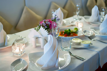 Interior of modern restaurant 3