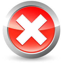 Obraz premium abbrechen - button