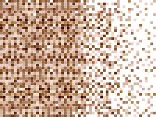 illustration of mosaic background with cubes