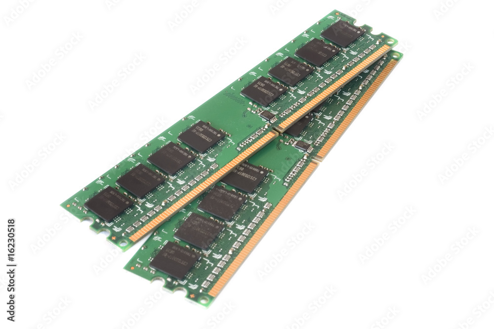 Wall mural random access memory