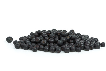 Pile of chokeberries