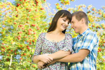Fototapeta premium girl and guy
