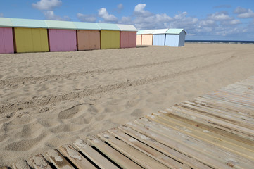 bungalows sur la plage