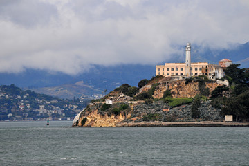 Fototapeta na wymiar Więzienie Alcatraz