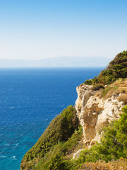 Fototapeta na wymiar Zobacz na Morzu Egejskim