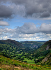 Obraz na płótnie Canvas Valley in North Wales