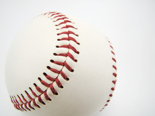 baseball game ball isolated on white background