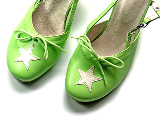 chaussures vertes