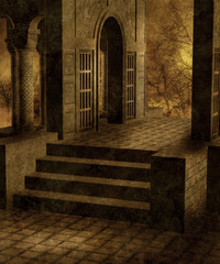 Gothic scenery 11 © Obsidian Fantasy