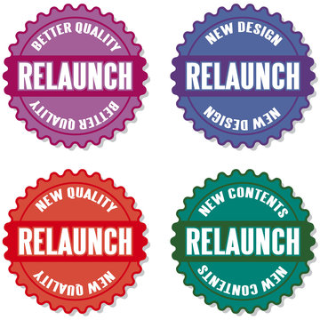 relaunch buttons