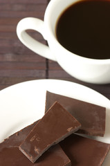 Chocolate and coffee