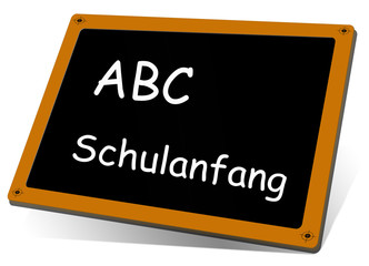 Obraz premium Schulanfang