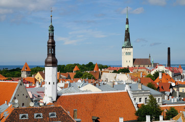 Tallinn, capitale de l'estonie