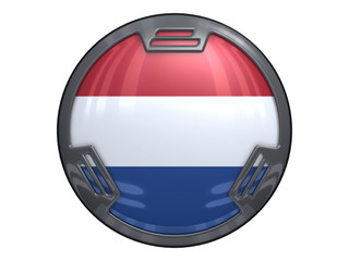 Fototapeta na wymiar Button Niederlande