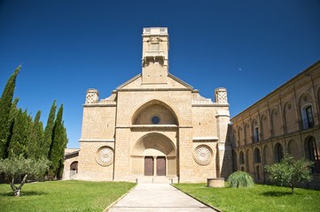 Fototapeta na wymiar klasztor La Oliva