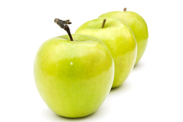 Green apples.