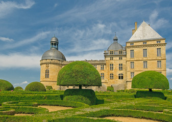 Fototapeta na wymiar Chateau Hautefort, Dordogne, Francja