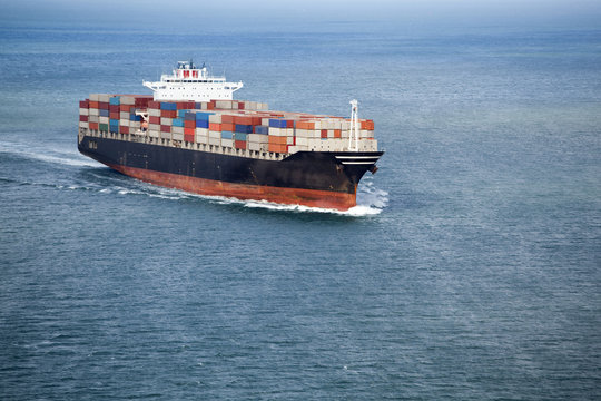 Fototapeta container Ship
