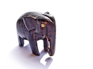 Carved Wooden Elephant