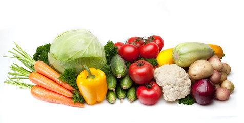 Fototapeta na wymiar Group of vegetables