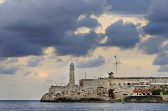 Morro fortress in Havana Bay