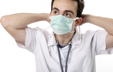 Doctor with stethoscope