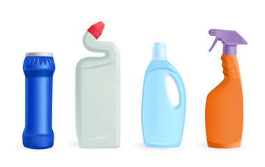 detergents - vector illustration