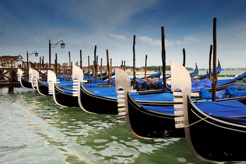 Fototapeta premium Venezia, Gondole