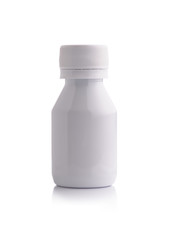 White medicine bottle