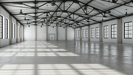 Still Indoor #12 - Halle Weiß