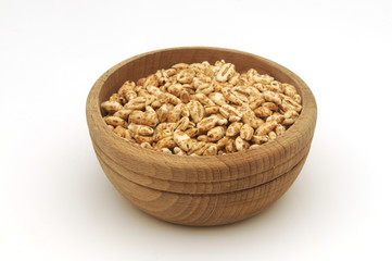 Ciotola con orzo soffiato