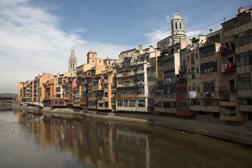 Fototapeta na wymiar Altstadt Girona