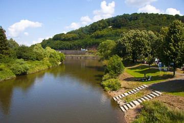 Obraz premium Weserfluss