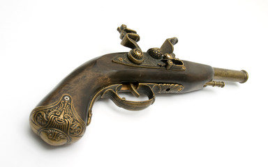 old-fashioned gun