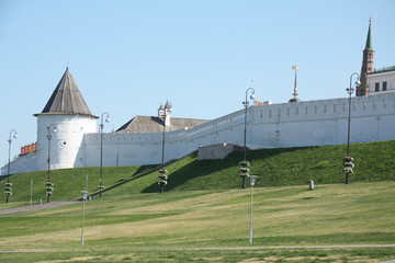 Kremlin wall in Kazan