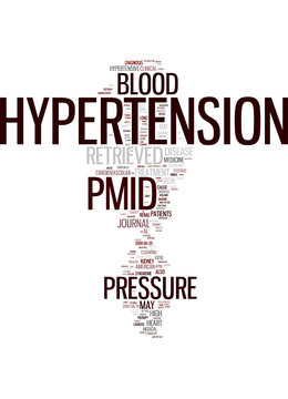 Hypertension tags cloud