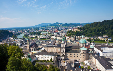 Fototapeta na wymiar Austria, Salzburg, Pejzaż
