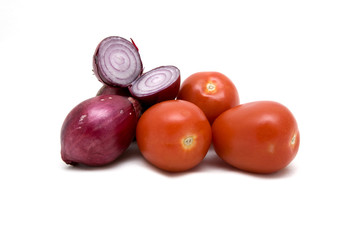 Onions and tomatos