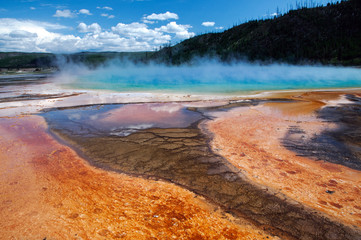 Acqua e batteri Yellowstone N.P. ©2009 GecoPhotography