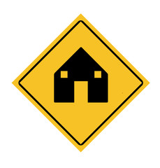 House road sign