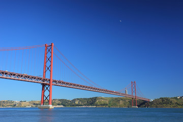 April twenty five bridge in Lisbon, Portugal