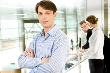 Fototapeta premium Confident manager