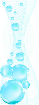 perles d'eau