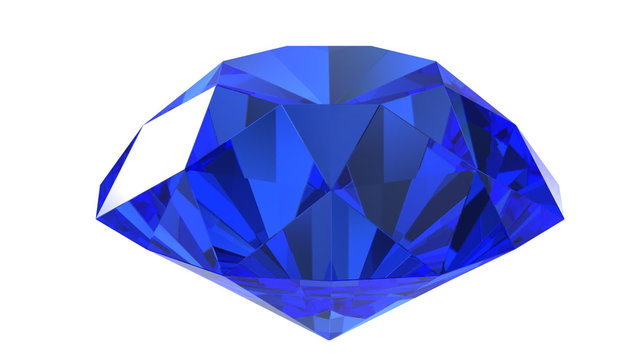 blue diamond witha alpha loop - color may be changed