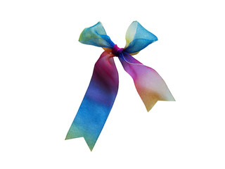 Iridescent ribbon