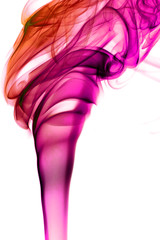 Fototapeta premium Abstract red smoke