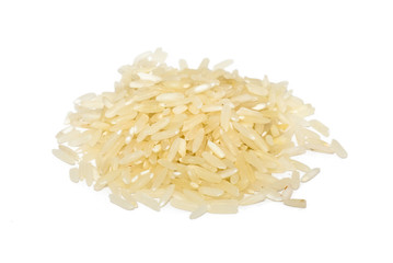 Pile of organic rice