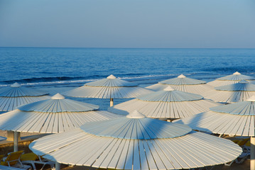 umbrellas on the beach - 16306784