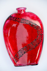 Bouteille rouge