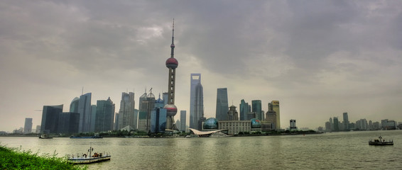 Shanghai Skyline (Pudong District) - China